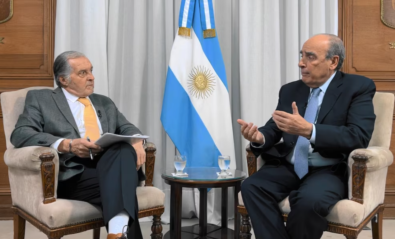 Francos reconoció una “crisis política” en el Gobierno tras el enfrentamiento entre Milei y Villarruel