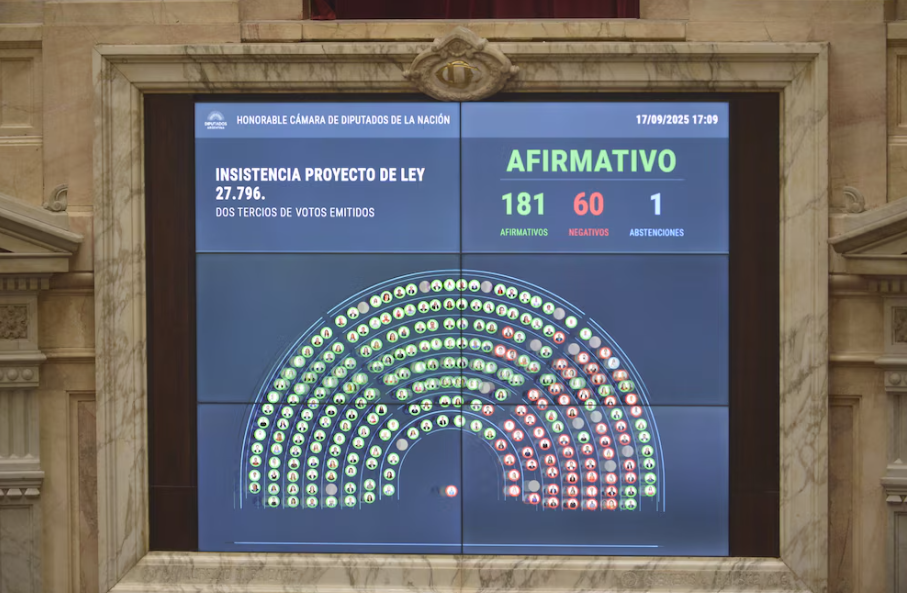 Diputados rechazó los vetos de Milei a la emergencia pediátrica y al financiamiento universitario