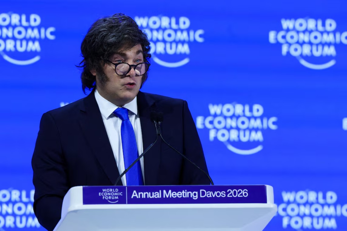 Javier Milei en Davos: elogio al capitalismo y un mensaje optimista para 2026