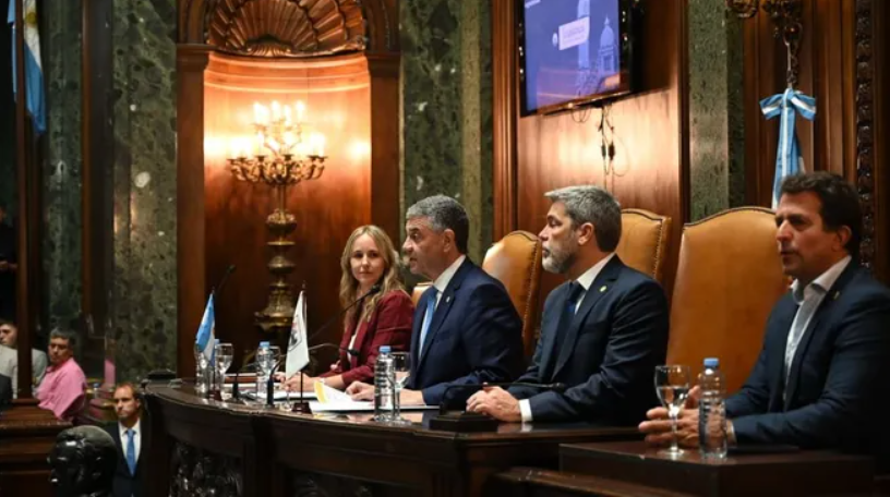 Jorge Macri abrió las sesiones en la Legislatura porteña con eje en seguridad, salud mental e infraestructura
