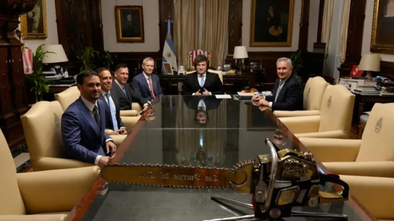 Javier Milei se reunió con Peter Thiel en Casa Rosada: tecnología y política